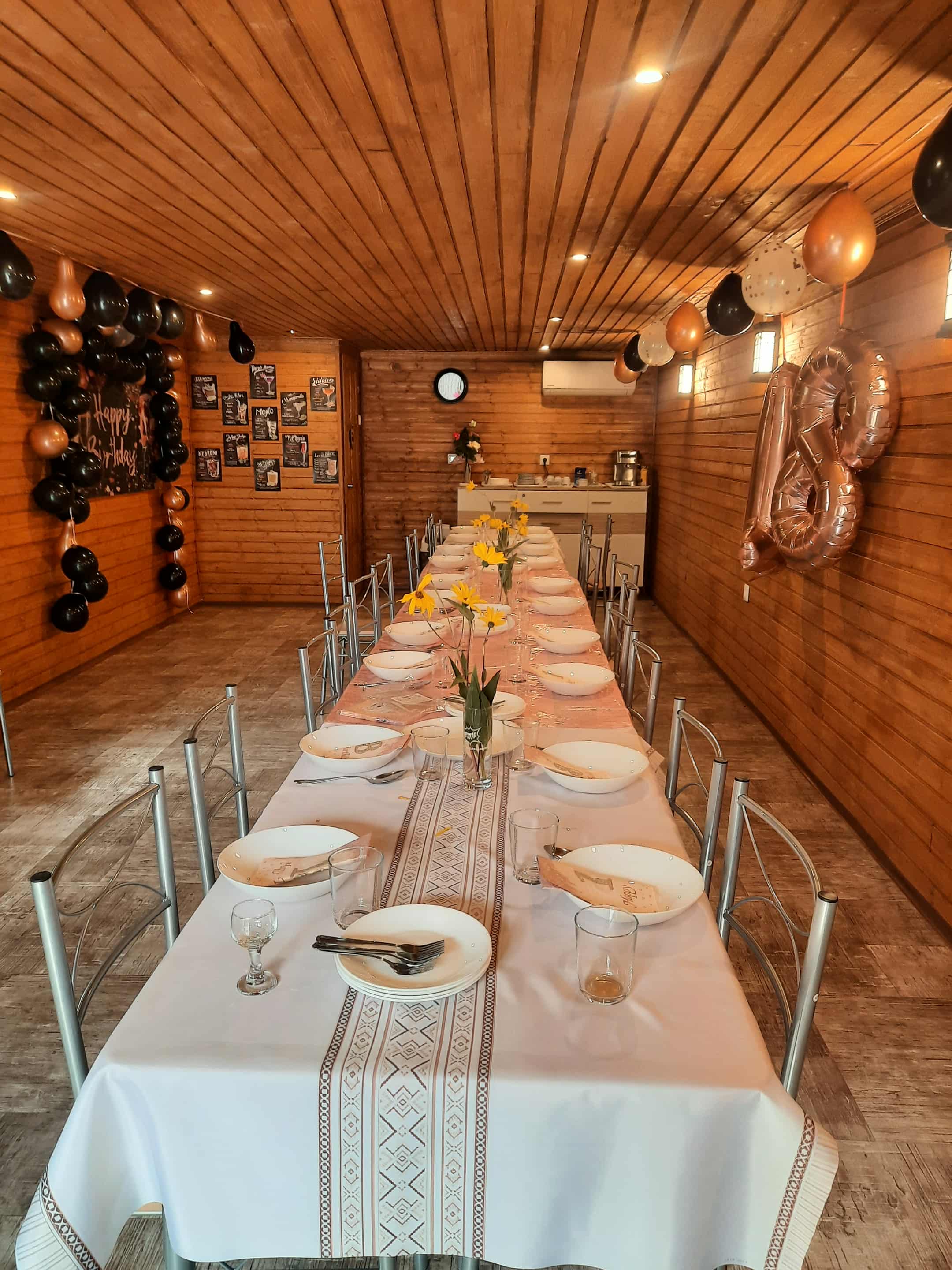 Rendezvényterem — Tolna-Mözsi Apartman